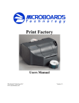 MicroBoards Technology Print Factory Product specifications