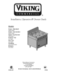Installation, Operation & Owners Guide Models