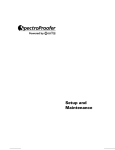 Epson Stylus Pro 7900 SpectroProofer Specifications