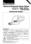 Makita UML03D Instruction manual