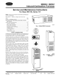 Carrier 58WAV Instruction manual