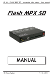 waves system Flash MPX SD User manual