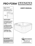 ProForm PFSB73930 User`s manual