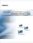 Compex SCSI TO S-ATA RAID User`s guide