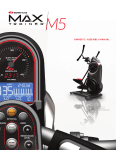 Bowflex Max Trainer M5 Specifications