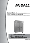 McCall MCCR1-S Specifications