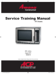 Maytag RFS12MPS Service manual