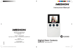 Medion Camera Instruction manual