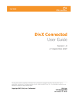 DivX 10 User guide