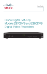 Cisco Z880DVB User guide