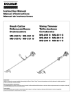 Dolmar MS-231 C Instruction manual