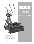 Edge 1400 Owner`s manual