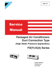 Daikin FD(Y)M04FAVAL Service manual