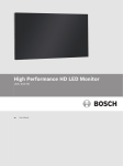 Bosch UML-463-90 User manual