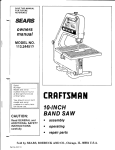 Craftsman 113.244513 Owner`s manual