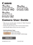 Canon ELPH115IS IXUS 132 User guide