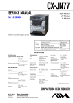 Aiwa JAX-PK77 Service manual