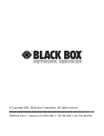 Black Box PI125A-R2 Specifications