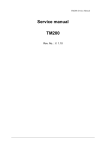 Epson TM200 Service manual