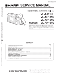 Sharp VL-AH30UC Service manual