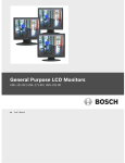 Bosch UML-171 User`s manual