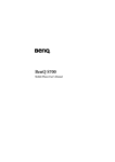 BenQ S700 User`s manual