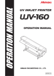 MIMAKI UJV500-160 Specifications