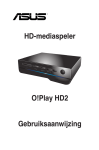 HD-mediaspeler Gebruiksaanwijzing O!Play HD2