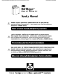 Bair Hugger Security Systems Service manual