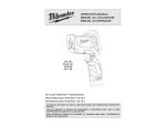 Milwaukee 2277-20 Operator`s manual