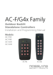 Rosslare AC-G43 Specifications