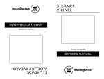 Westinghouse WST3003ZE Owner`s manual