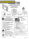 Quadra-Fire VOYAGEUR-MBK Owner`s manual