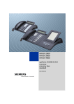 Siemens OPTIPOINT 420 S V6.0 User manual