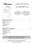 Danby DDR5009REE Operating instructions