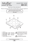 Moffat MEH 631 Technical data