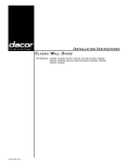 Dacor ECPS Specifications