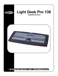 SHOWTEC Light Desk Pro 136 Product guide