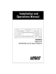 Magnadyne M5000CD Operating instructions