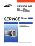 Samsung GR87 Service manual