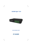 Sagem 1201 Installation guide