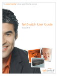 Centrepoint Technologies TalkSwitch 48 User guide