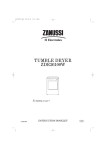 Zanussi Electrolux ZDE26100W Specifications