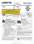 Quadra-Fire QFP44 Owner`s manual