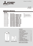 Mitsubishi Electric PUHZ-W85VHA-BS Service manual