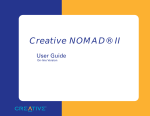 Creative NOMAD® II