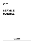 Canon i320 Service manual