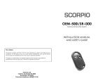 Aritronix Scorpio Installation manual