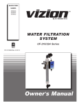 Vizion UF-216 series Specifications