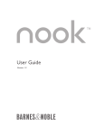 Barnes & Noble NOOK BNRB1530 User guide